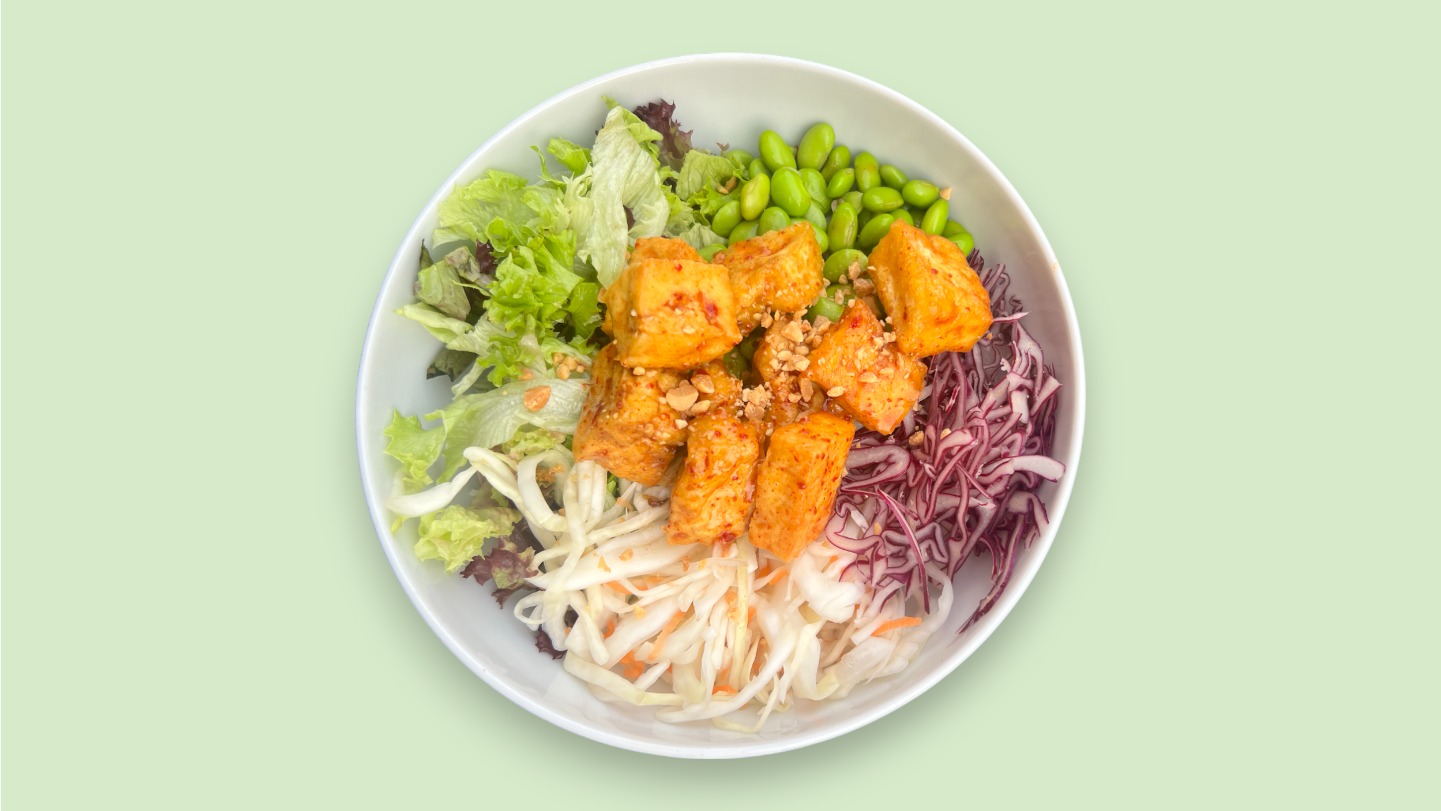 Sweet Sour Tofu Bowl